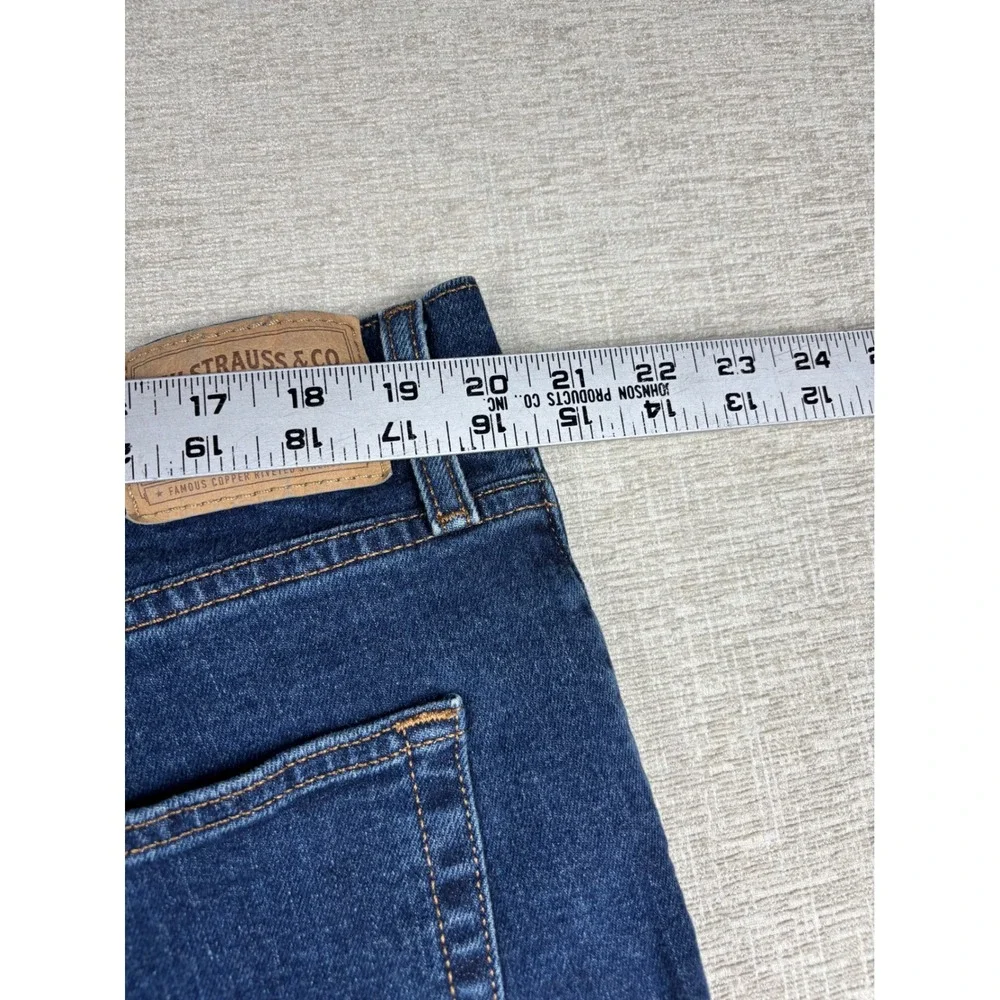 Levi Strauss Signature Athletic Fit l Mens 40x32 Dark Wash Denim Jeans